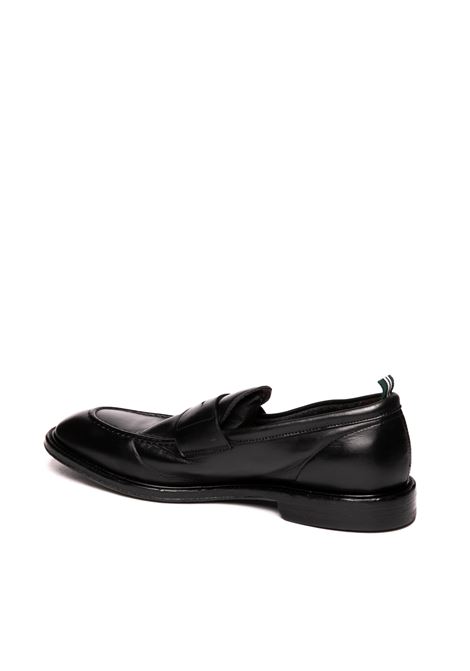 Black 6010 loafer GREEN GEORGE | 6010BORNEO-NERO